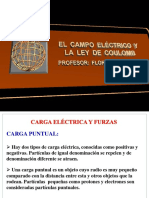 Campo Eléctrico y Ley de Coulomb PDF