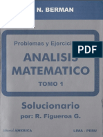 Problemas y Ejercicios de Análisis Matemático Tomo 1 - FL