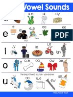 A e I o U: Long Vowel Sounds