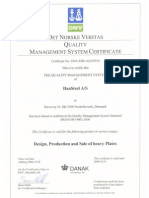 ISO9001 2000 - Certificate