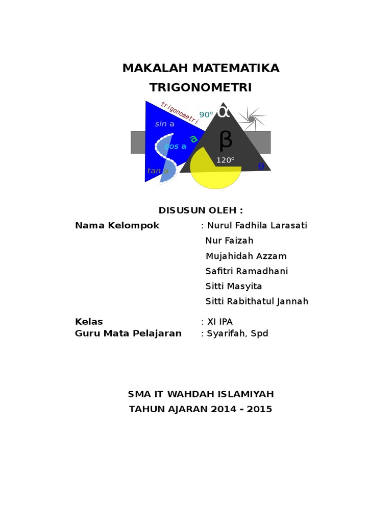 Makalah Trigonometri