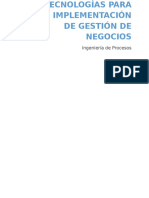 Tecnologías Para La Implementación de Gestión de Negocios