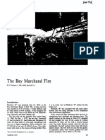 The Bay Marchand Fire, 1970