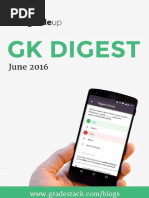 Monthly GK Digest June PDF