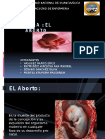 Aborto Diapositiva