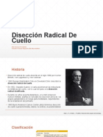 Disección Radical de Cuello