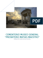 Cementerio Museo General Presbitero Matias Maestro