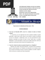 Estudo Dirigido - Educação Brasileira 2016.1 (Leandro Maia)