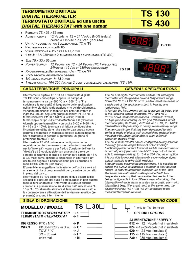 TS130-TS430 Cii | PDF