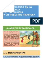 La Agricultura Inca