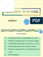 Unidad 01 - Fundamentos de los Costos