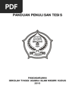 Download Panduan Penulisan Tesis Tahun 2016 Stain Kudus by fiqhiyah SN328554453 doc pdf