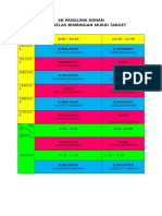 Jadual Murid Target