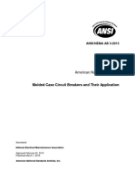 ANSI NEMA AB 3-2013-MCCB y Su Aplicacion PDF