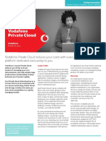 VodafoneCloudHosting Private Cloud Product Sheet