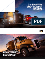 CAT CT660 Vocational Truck Body Builder Manual PDF