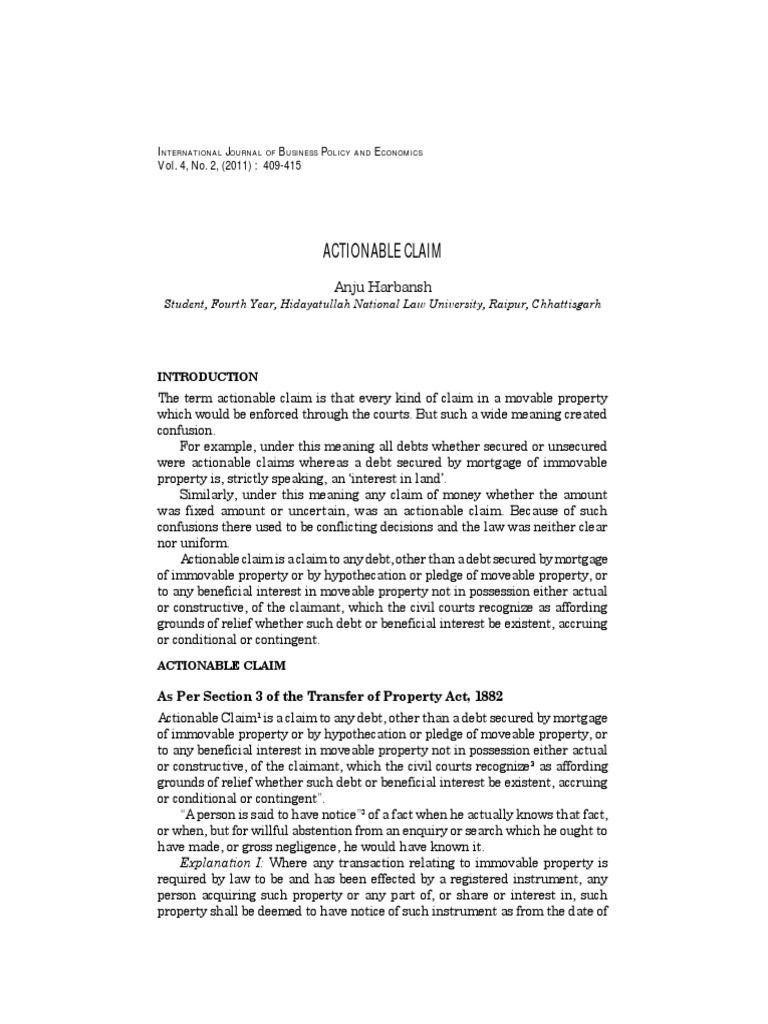 actionable-claim-pdf-assignment-law-debt