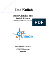 Ilmu Sosial Budaya Dasar PDF