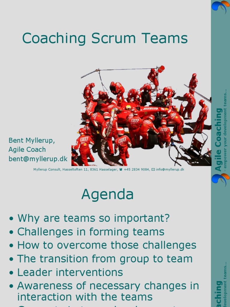 Coaching Scrum Teams Pdf Agile Software Development Behavioural