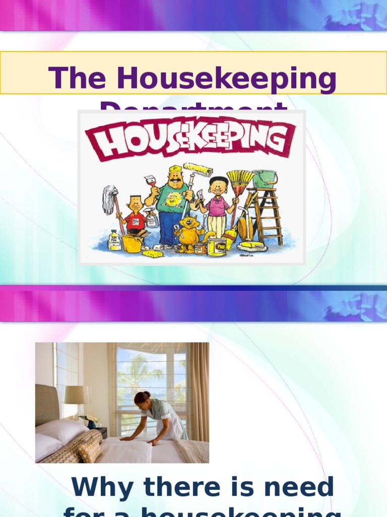 Importance of Hotel Housekeeping Department | PDF | Housekeeping | Inn