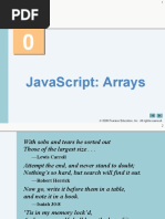 Javascript Arrays