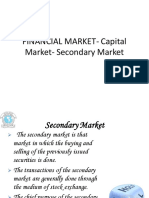 3.Financial Market- Capital Market- Secondary Market