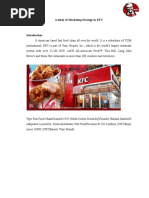 A Study of Marketing Strategy in KFC