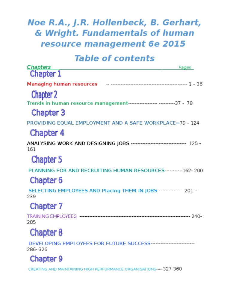 Human Resource Management Essentials | PDF