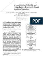 Interplay Between Statistical Reliability and Variability: A Comprehensive Transistor-to-Circuit Simulation Technology