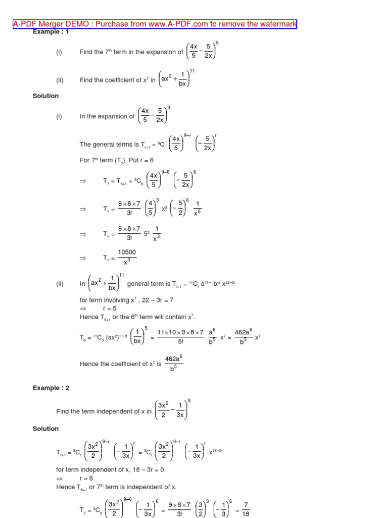 Resonance AIEEE IIT Study Material Maths Complete Numbers