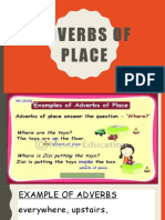 Adverbs of Place