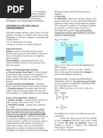 ChE 122 Lecture Notes 02 II. Basic Concepts and the First Law (2.1-2.6)