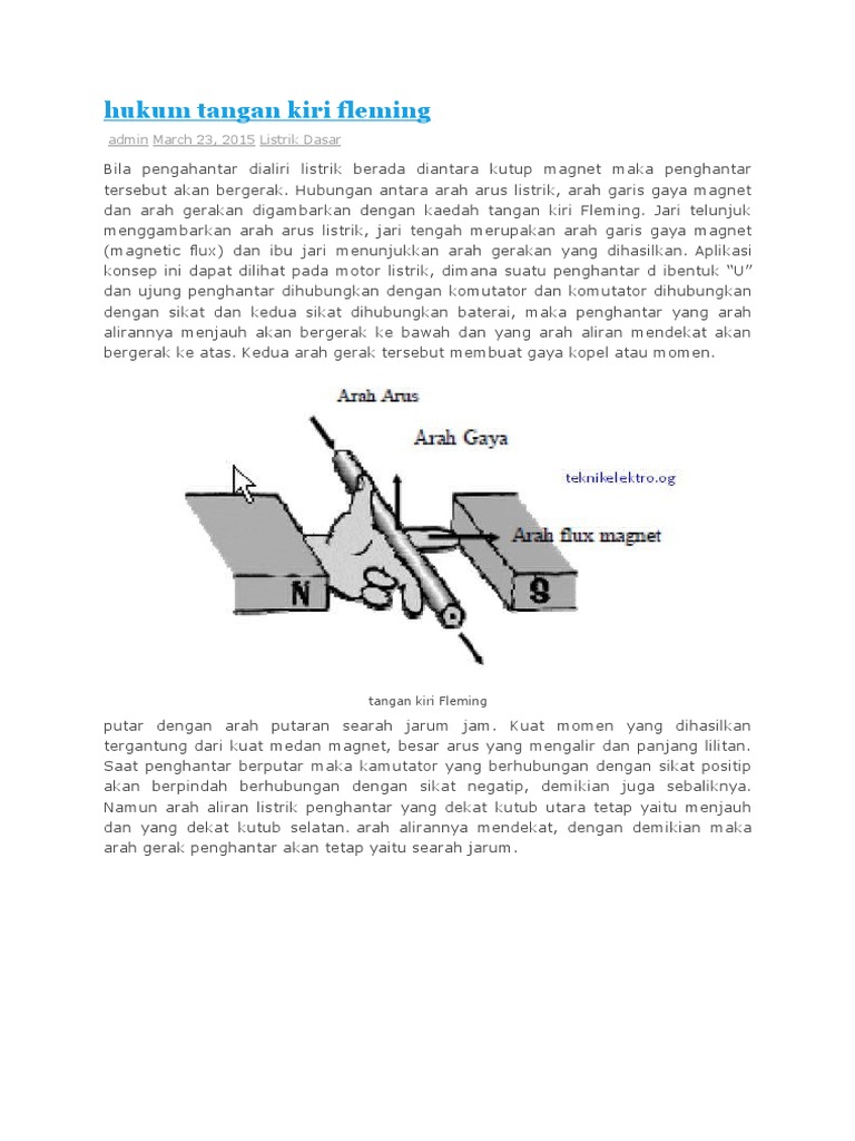 Hukum Tangan Kiri Fleming Pdf