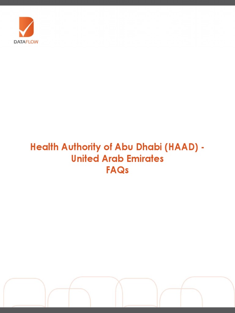 Haad Faq PDF Credit Card License