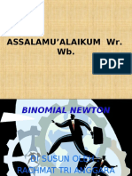 Binomial Newton