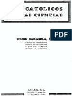 SARASOLA, S., La obra de los catolicos y creyentes en las ciencias  fisicas y matemáticas, Cultural, La Habana 1944.pdf