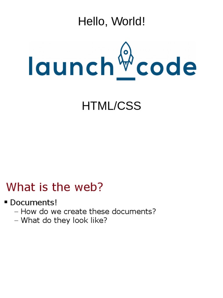 HTML Css | PDF | Html | Html Element