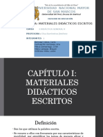 Materiales Didácticos Escritos