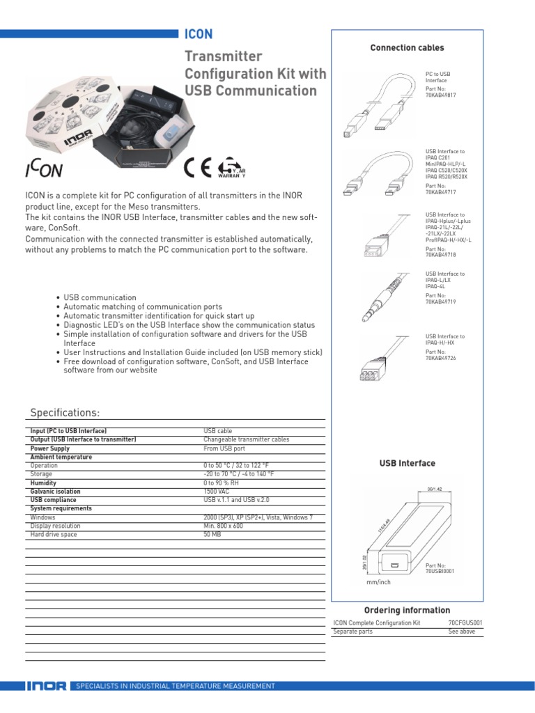ICON Catalog Sheet | PDF