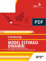 Estimasi Kebutuhan Dan Ketersediaan Pelayanan Kesehatan Hingga 2020 TNP2K - Provinsi Lampung PDF
