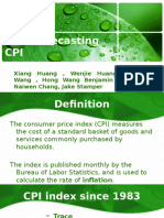 Forecasting CPI