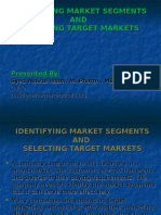 Identifying Market Segments and