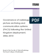 Governance of Radiology PACS v3