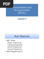 Lecture-7 (Microprocessors and Microcontrollers)