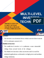 Multi-Level Inverter Technology: Presentation By: I.Varun Kumar M.R.Durga Prasad 3 Eee, Gmrit, Rajam
