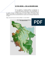 Proyectos Redd+ en La Region San Martin