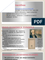 Reformas borbónicas Perú 1750-1824