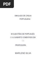 Simulado de Língua