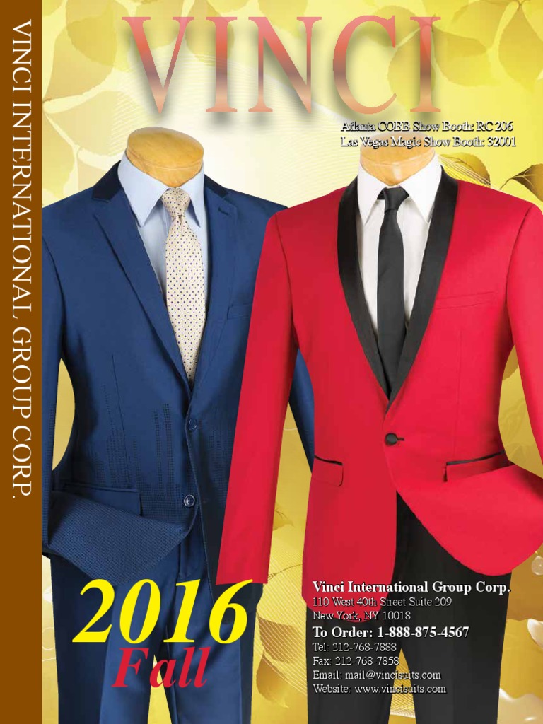 Vinci PDF Suit (Clothing) Clothing