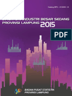 Direktori Industri Besar Sedang Provinsi Lampung 2015